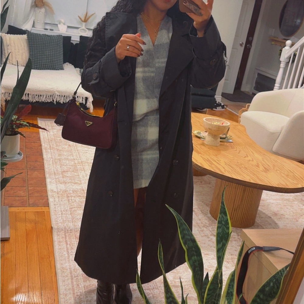 Zara Gray Plaid Mini Skirt - Picture 3 of 3